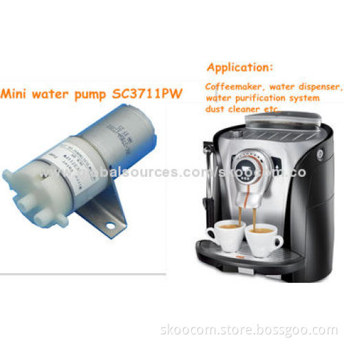 Food-grade FDA Liquid Pump, 8.0V DC Rated Voltage, 1,200mA Rated Current